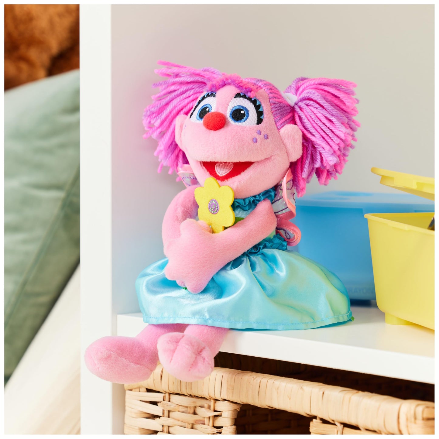 GUND Sesame Street Abby Cadabby Plush – 11-Inch Officially Licensed Plush Toy