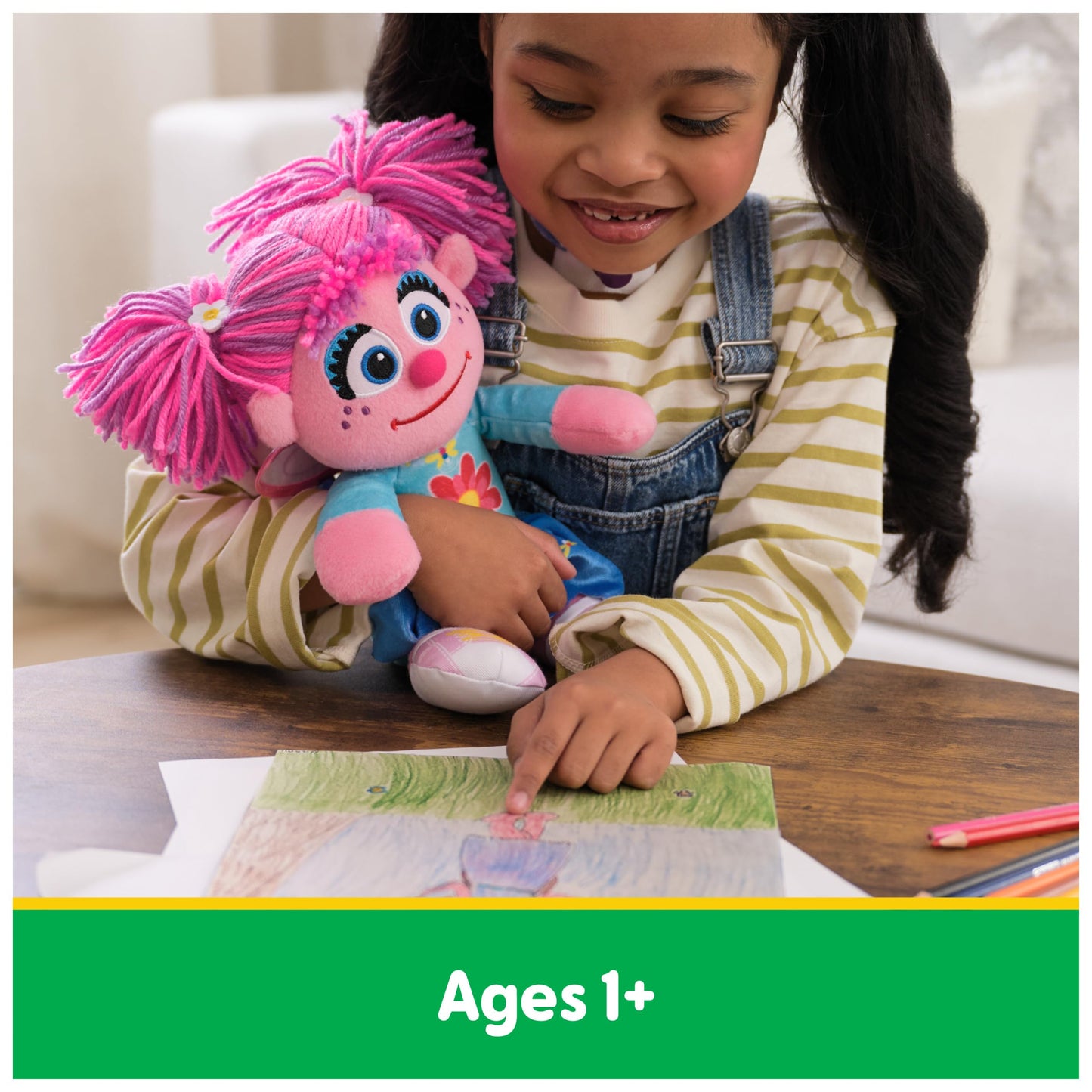 GUND Abby Cadabby Take Along Buddy Plush - 13-Inch Sesame Street Official