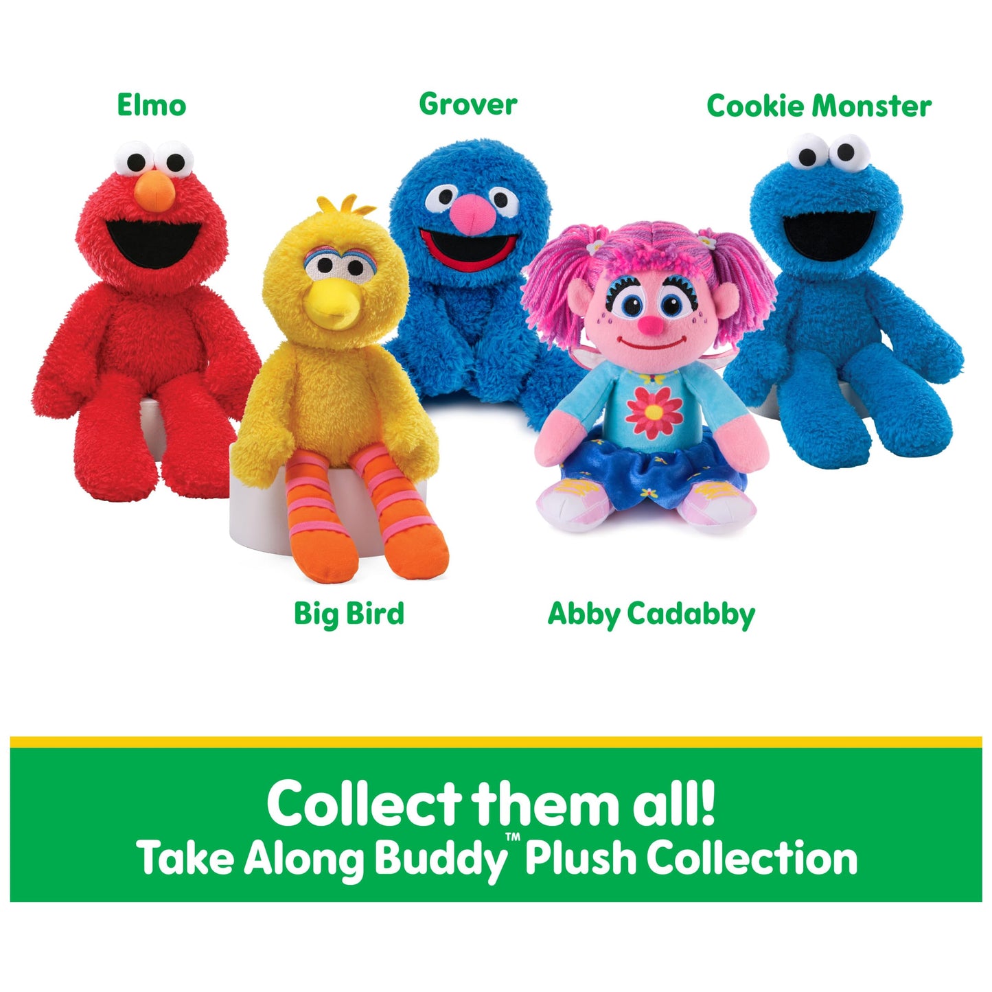 GUND Abby Cadabby Take Along Buddy Plush - 13-Inch Sesame Street Official