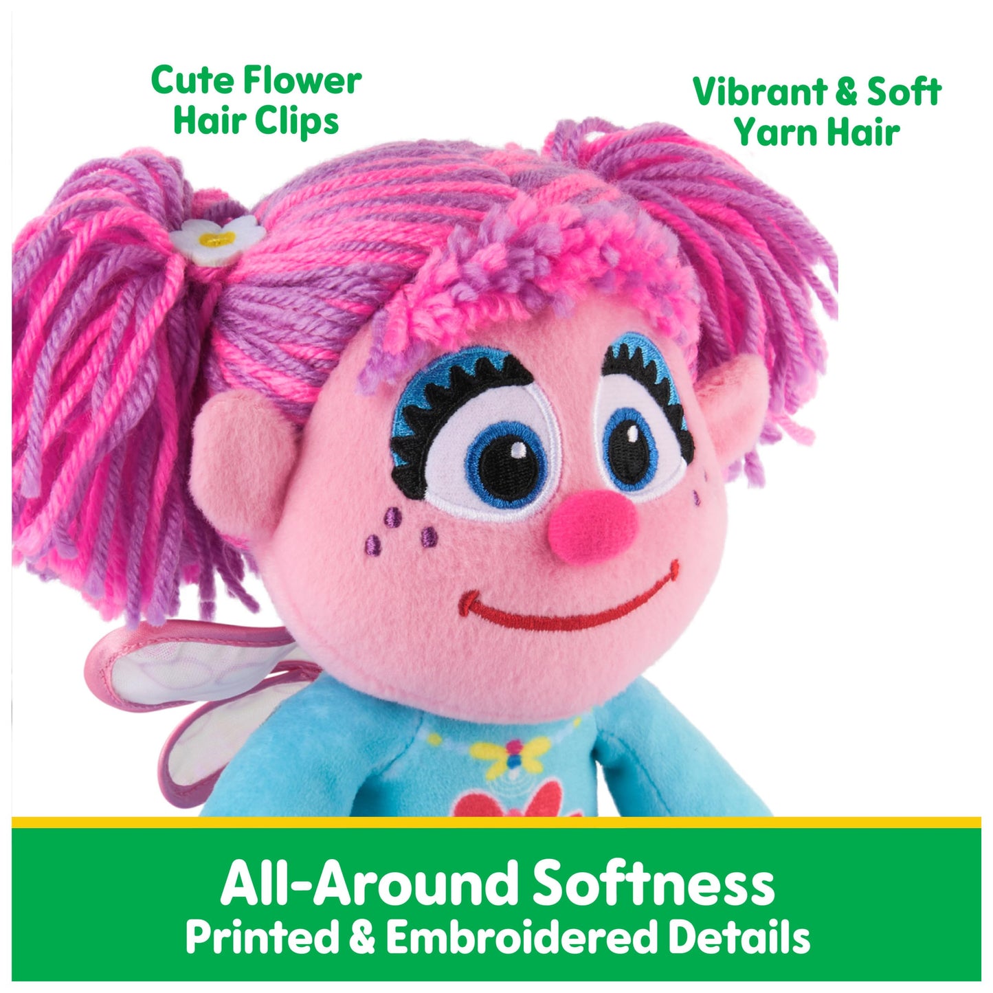 GUND Abby Cadabby Take Along Buddy Plush - 13-Inch Sesame Street Official