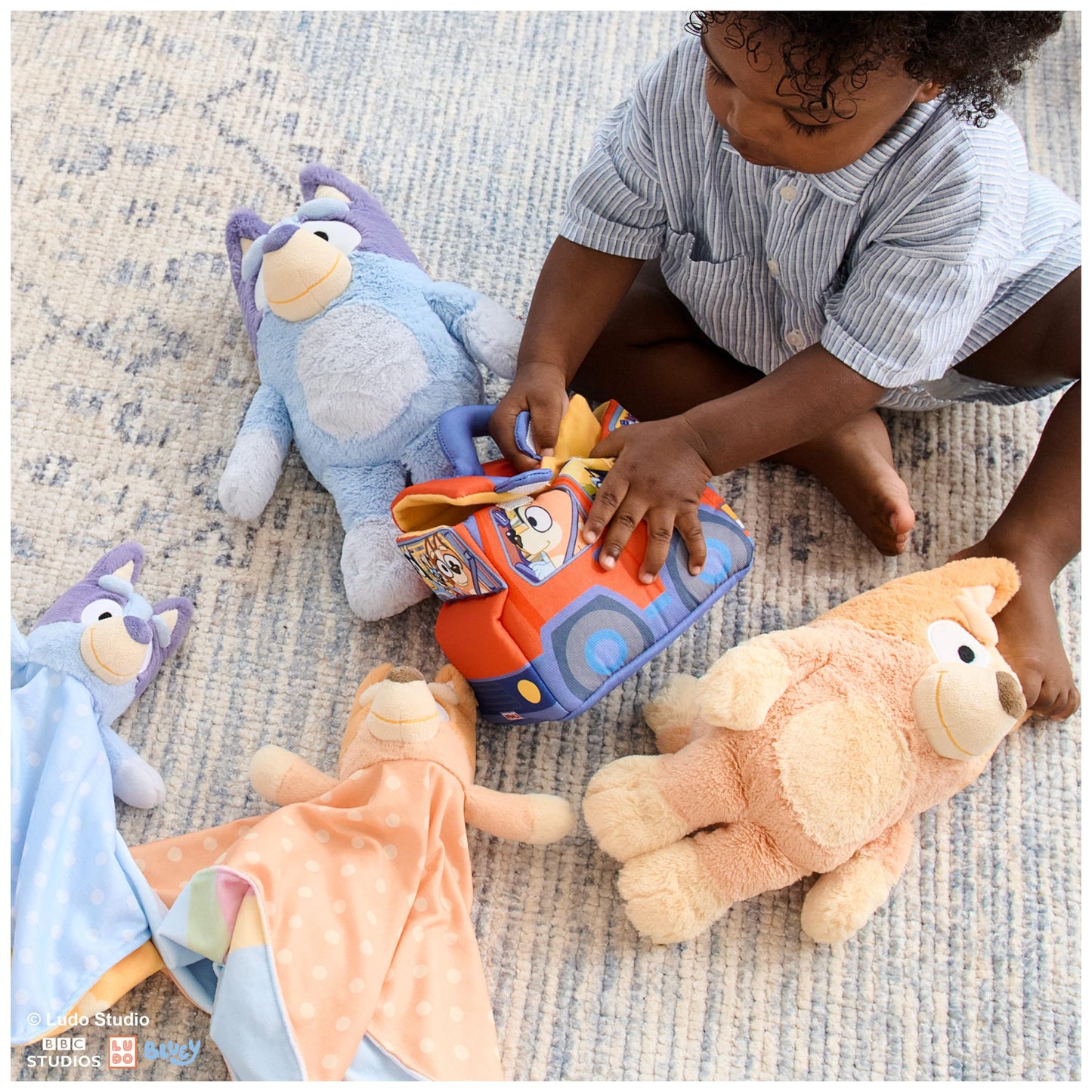 GUND Bingo Sustainably Soft Plush - 13-Inch Bluey Plush Made with Recycled Materials