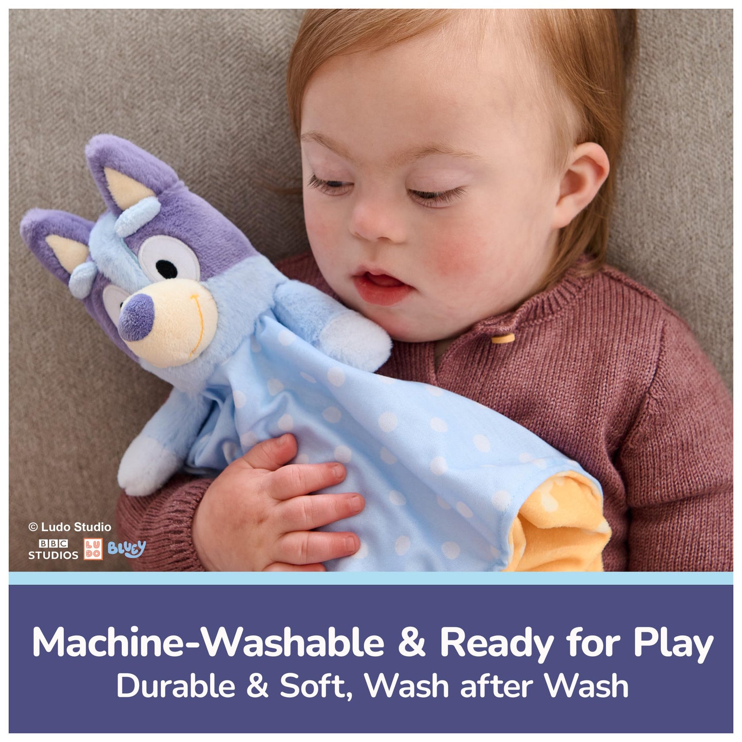 GUND Bluey Sustainably Soft Plush Lovey - 13-Inch, Recycled Materials
