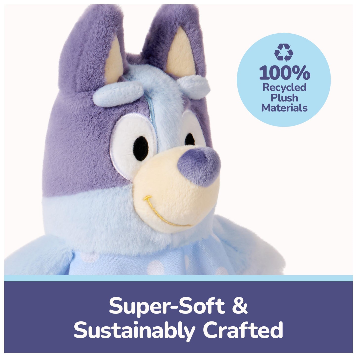 GUND Bluey Sustainably Soft Plush Lovey - 13-Inch, Recycled Materials