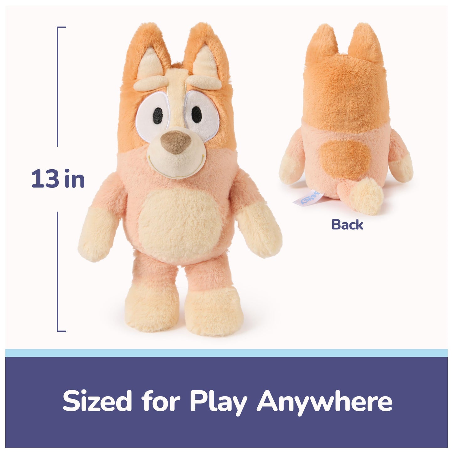 GUND Bingo Sustainably Soft Plush - 13-Inch Bluey Plush Made with Recycled Materials