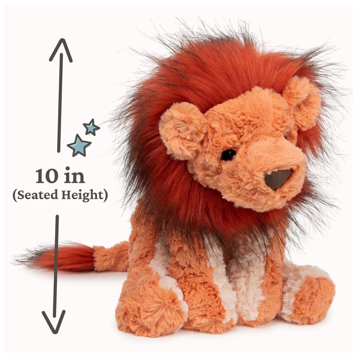 GUND Cozys Collection Lion Plush – 10-Inch Soft, Huggable Lion for Ages 1+