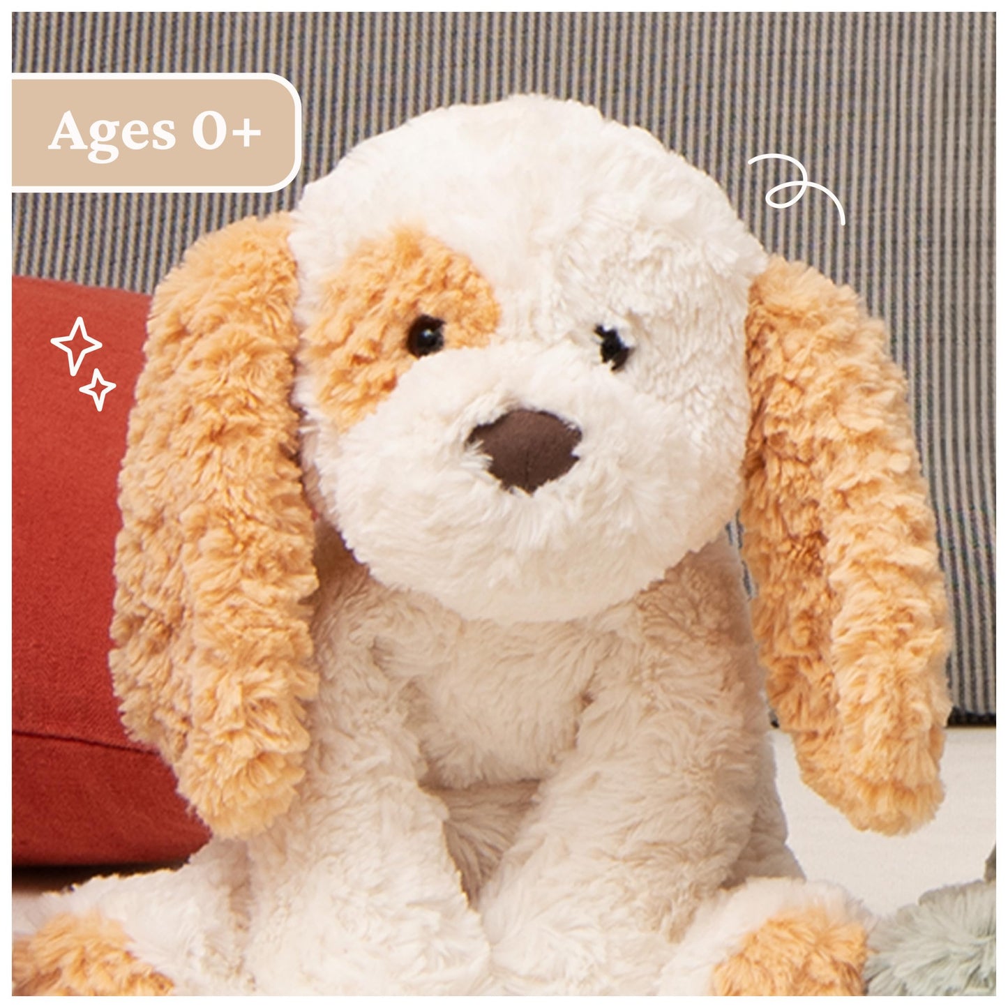 GUND Cozys Collection Puppy Plush - 10-Inch Puppy Toy for Ages 1+