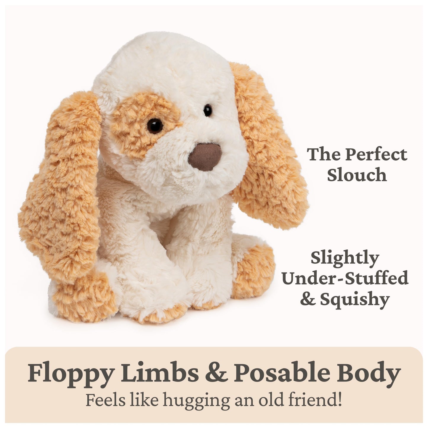 GUND Cozys Collection Puppy Plush - 10-Inch Puppy Toy for Ages 1+