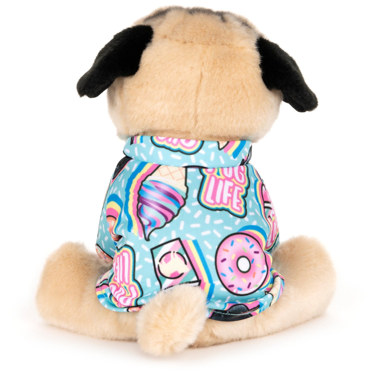 GUND Doug The Pug Donut Dog Plush - 9-Inch, Surface-Washable & Cuddly