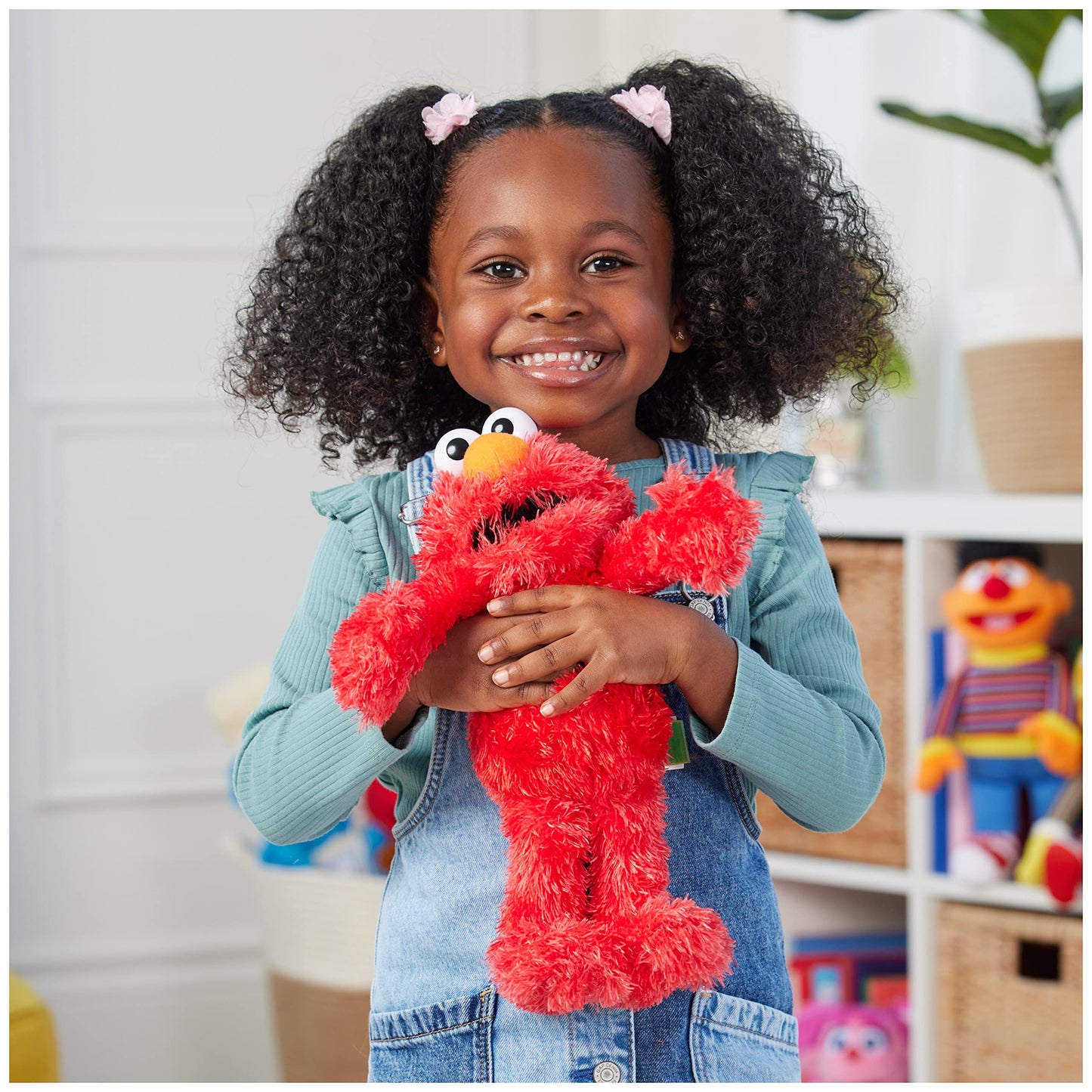 GUND Sesame Street Elmo Plush 13-Inch — Official Licensed Muppet Toy for Ages 1+