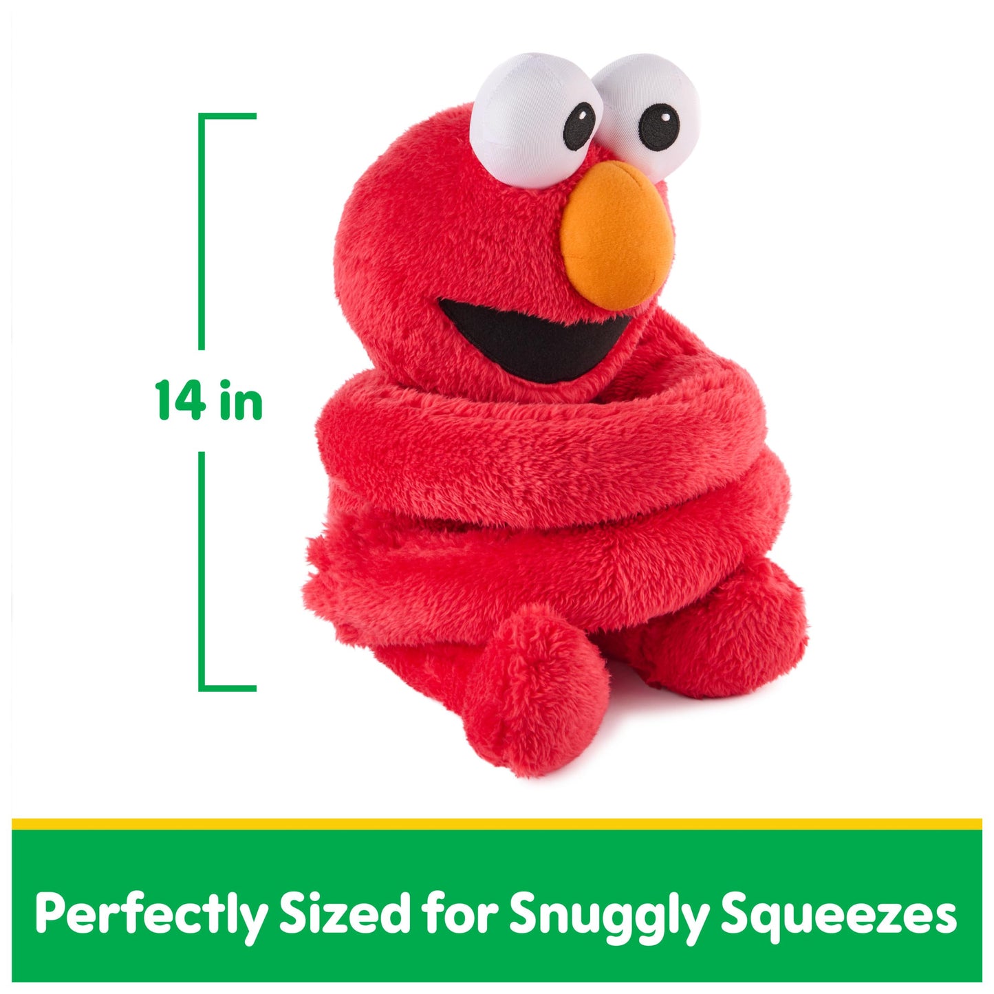 GUND Sesame Street Elmo Hug-a-Moves Plush | 14-Inch Sensory Plush Toy