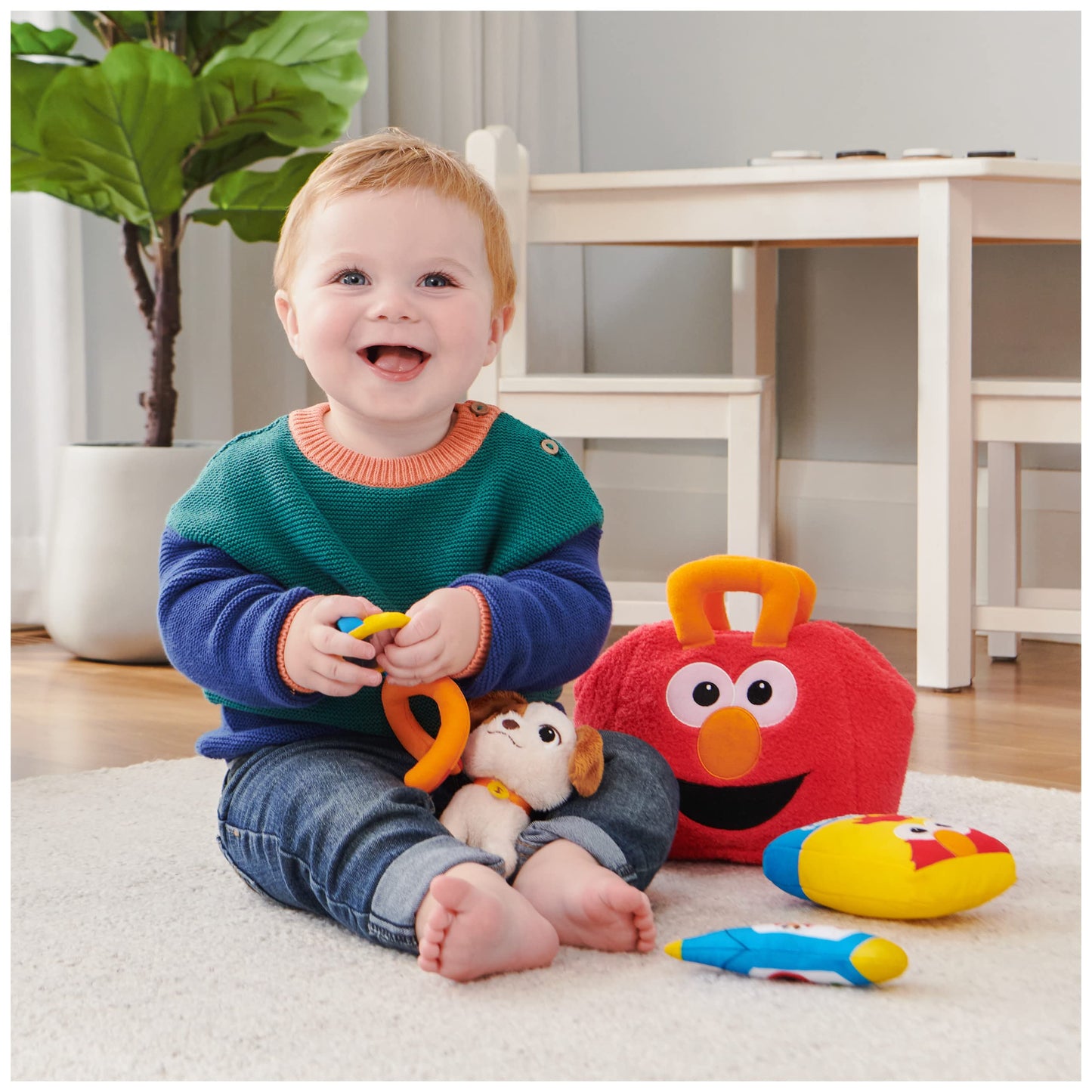 GUND Sesame Street Official Furry Friends Forever Elmo & Tango Checkup Playset – 8” Premium Plush for Ages 1+