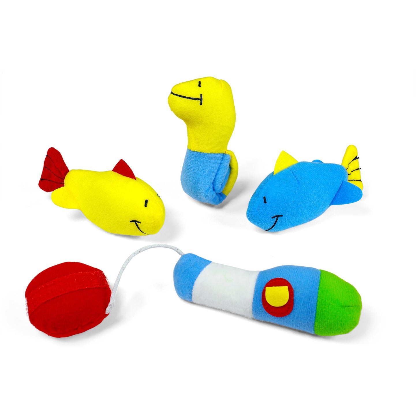 GUND My First Tackle Box 5-Piece Plush Playset – Sensory Baby Toys