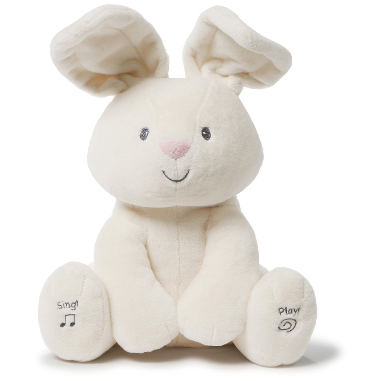 GUND Flora the Bunny Animated Plush - 12-Inch Singing Bunny Toy for Ages 0+
