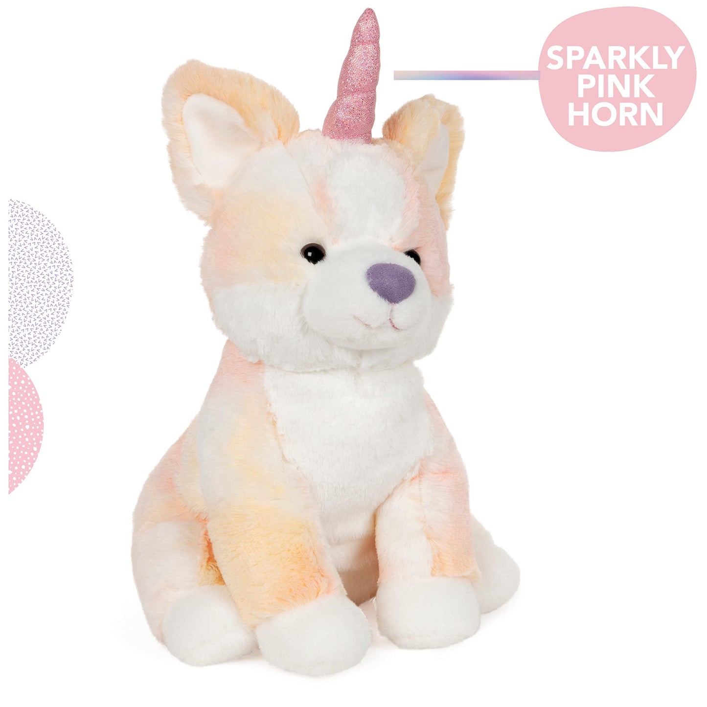 GUND Glamour Corgicorn Plush – 9-Inch Corgi Unicorn Toy for Ages 1+