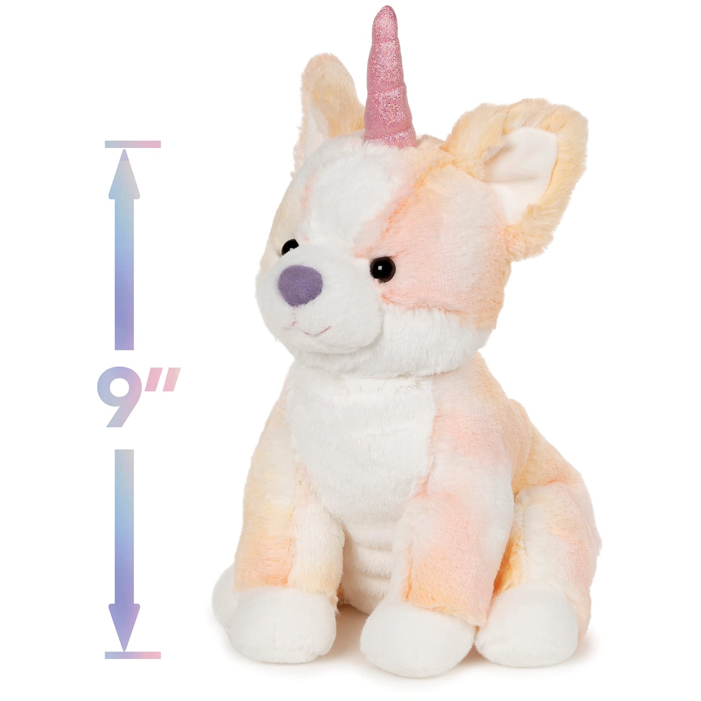 GUND Glamour Corgicorn Plush – 9-Inch Corgi Unicorn Toy for Ages 1+