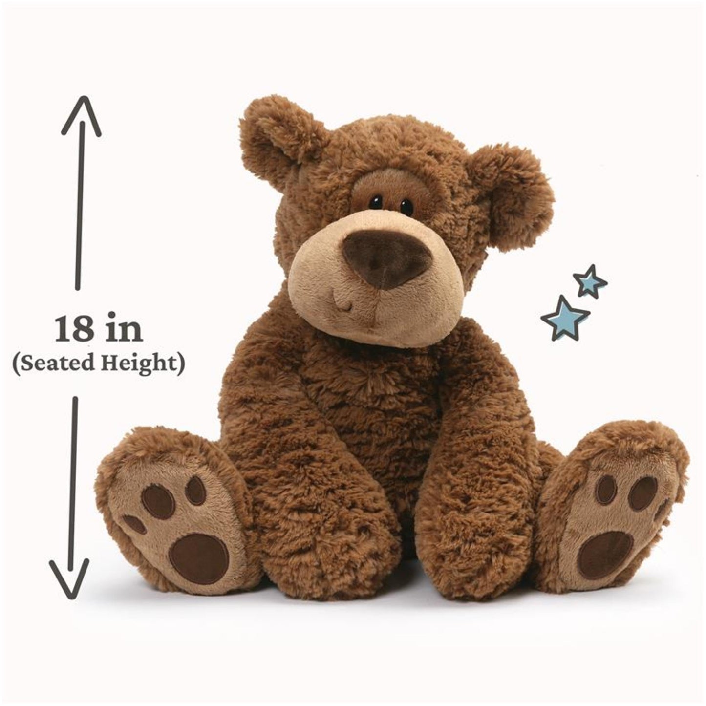 GUND Grahm Teddy Bear (18-Inch) – Premium Plush for Ages 1+