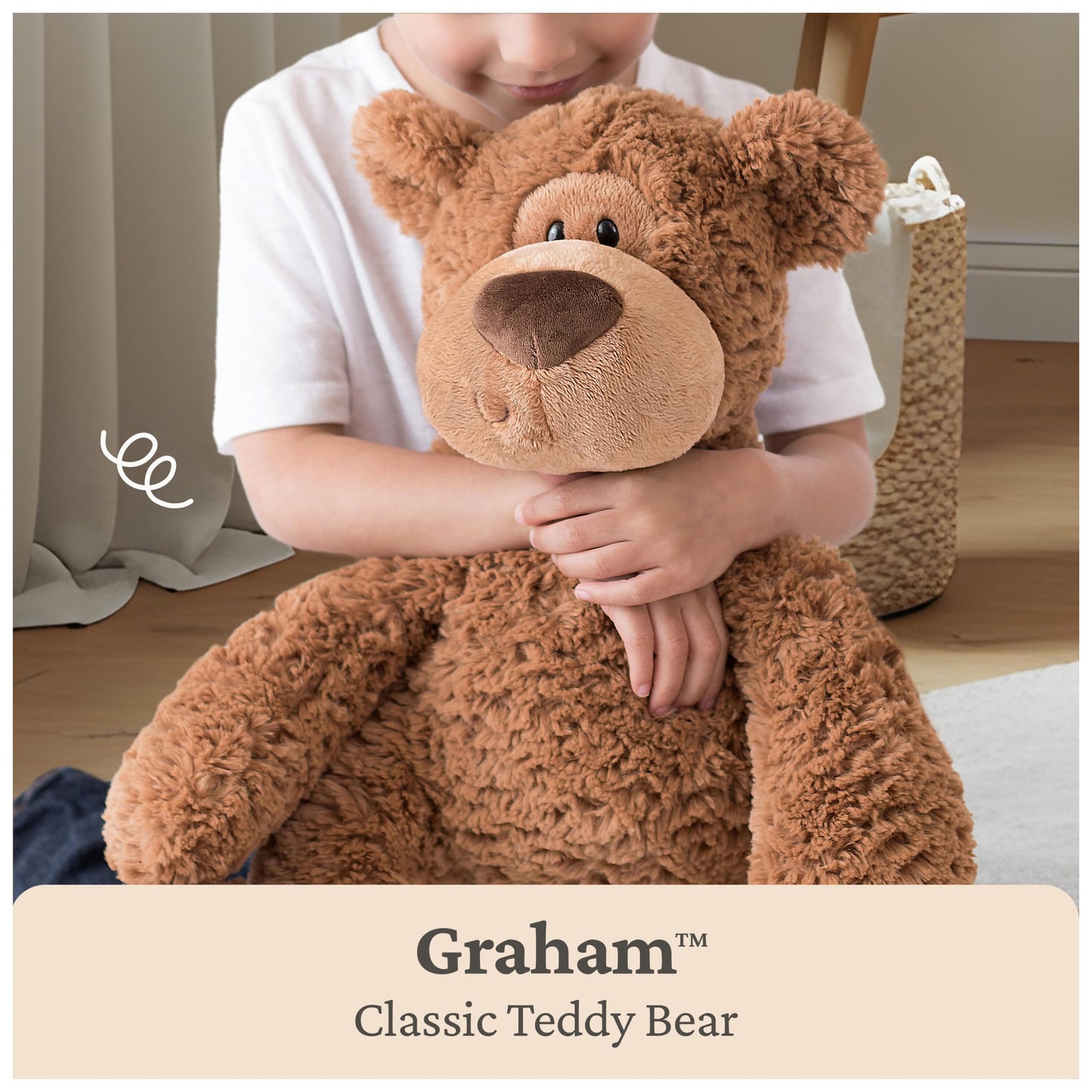GUND Grahm Teddy Bear (18-Inch) – Premium Plush for Ages 1+