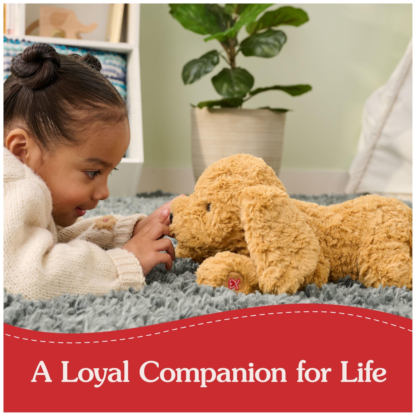 GUND Muttsy 14-inch Dog Plush – Premium Cuddly Puppy for Ages 1+