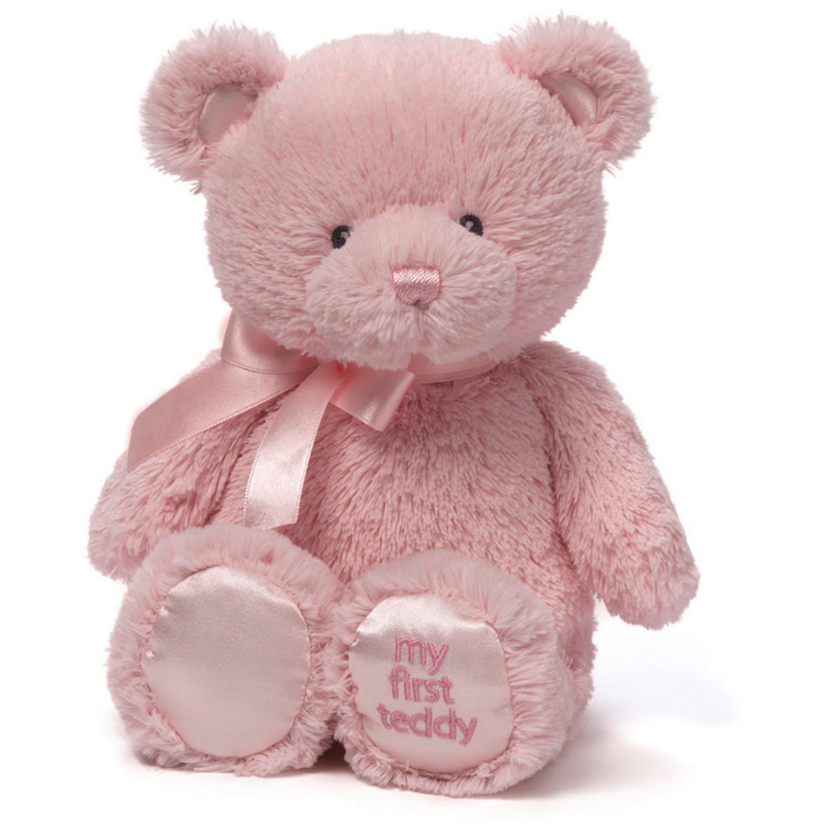 GUND My First Teddy Bear - Ultra-Soft 10-Inch Plush for Babies (Pink)