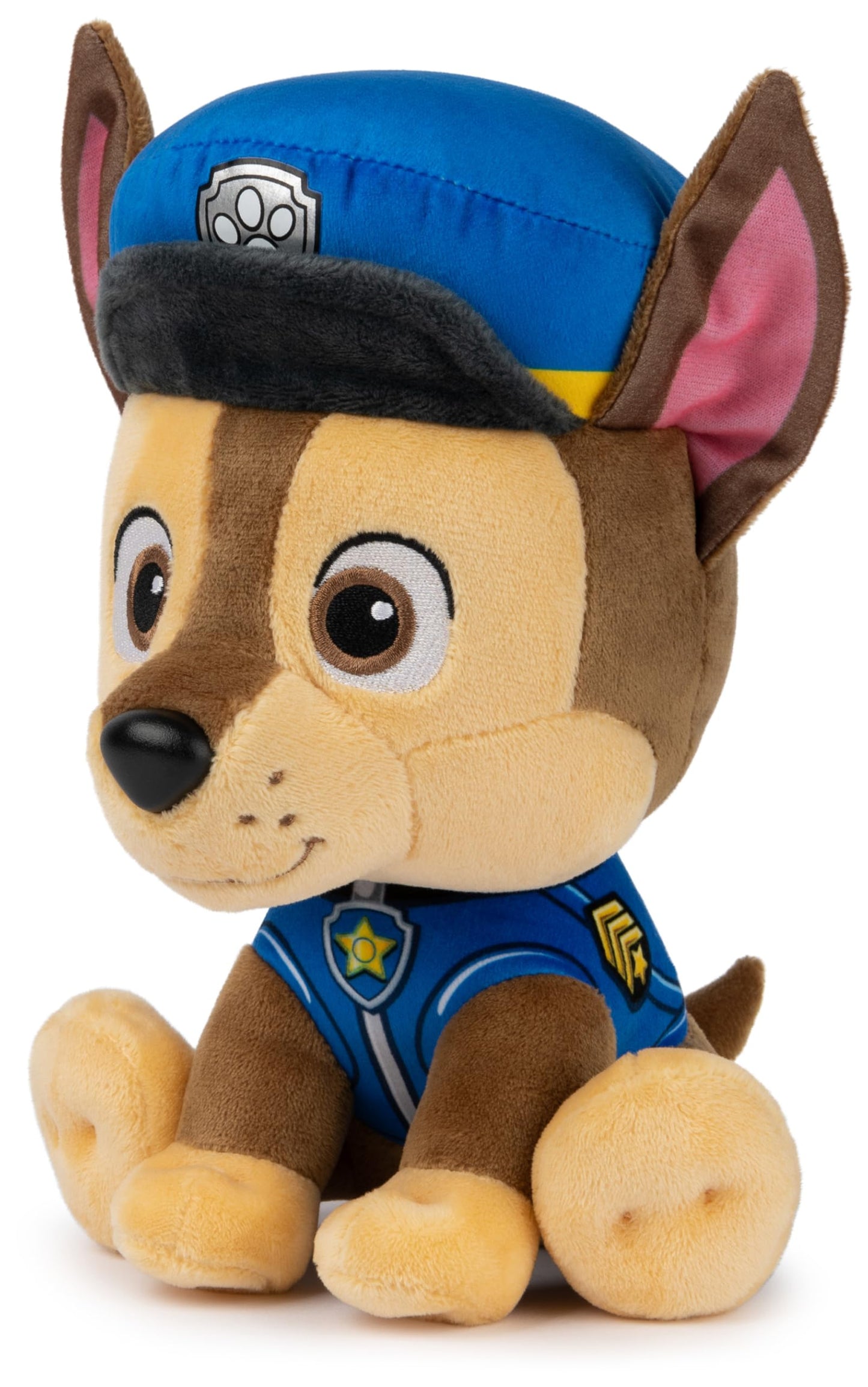 GUND PAW Patrol Chase 9-Inch Police Officer Plush – Surface-Washable, Ages 1+
