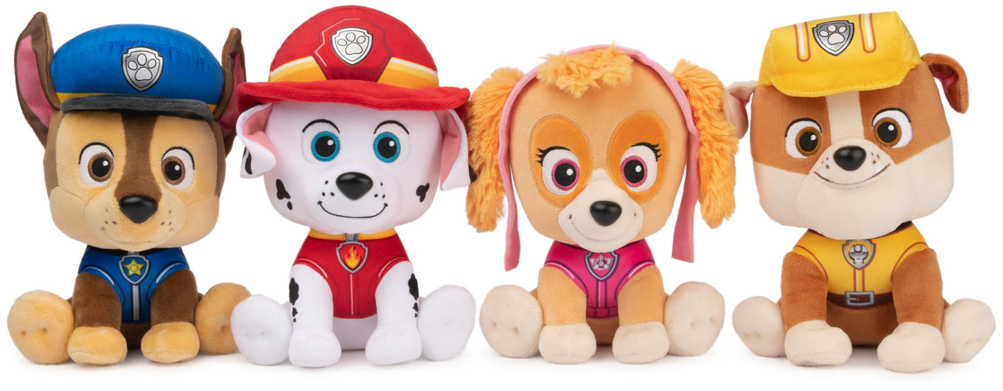 GUND PAW Patrol Chase 9-Inch Police Officer Plush – Surface-Washable, Ages 1+