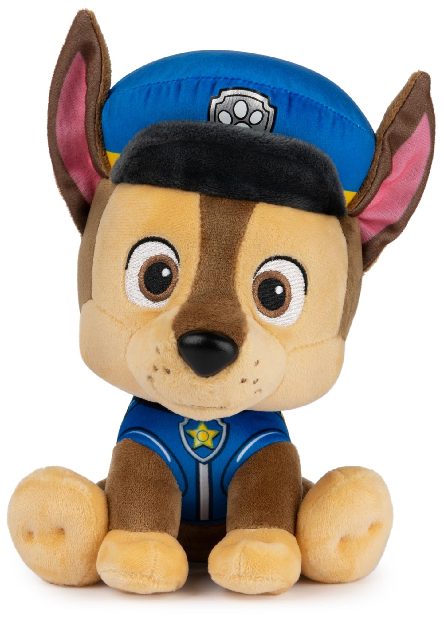 GUND PAW Patrol Chase 9-Inch Police Officer Plush – Surface-Washable, Ages 1+