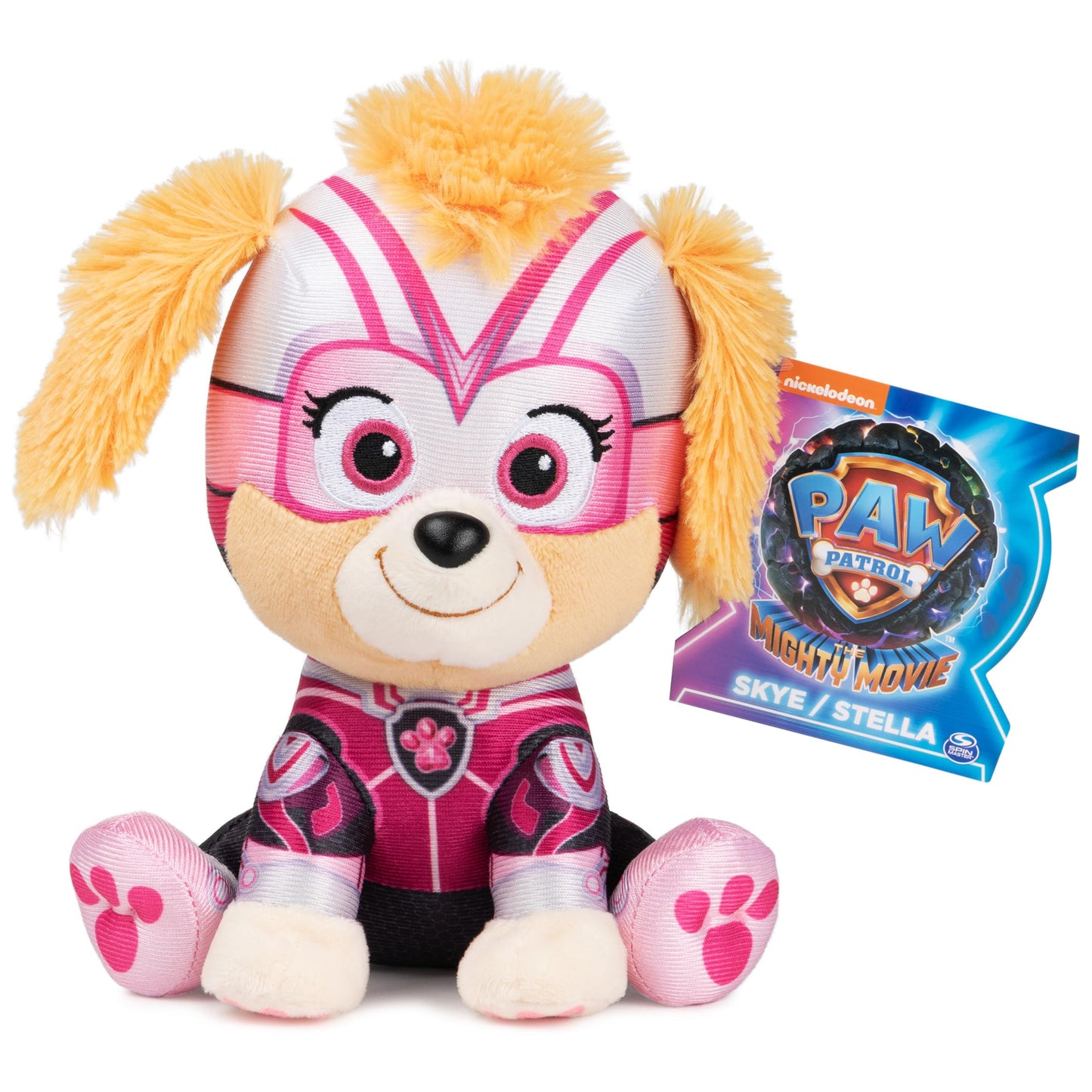 GUND PAW Patrol Skye Mighty Movie 6” Plush – Officially Licensed Toy for Ages 1+
