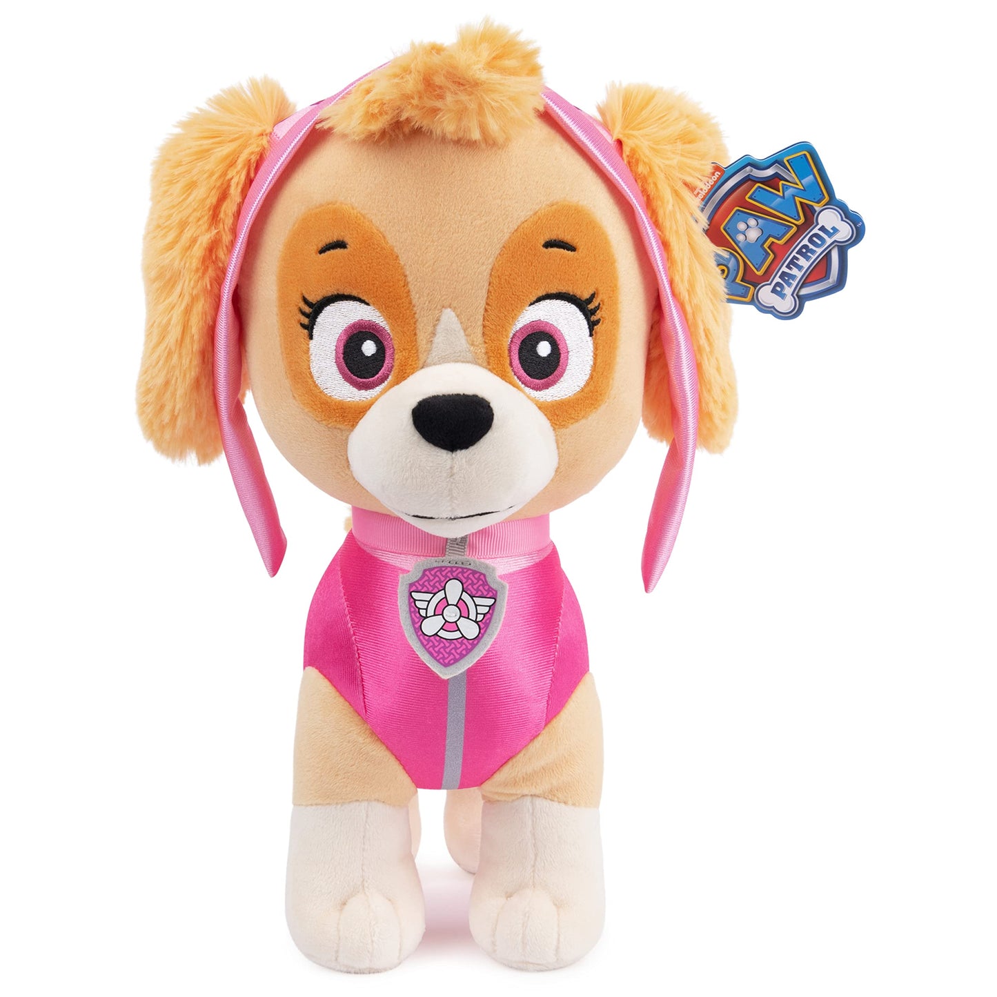GUND PAW Patrol Skye 12” Heroic Standing Plush – Premium Stuffed Animal for Ages 1+