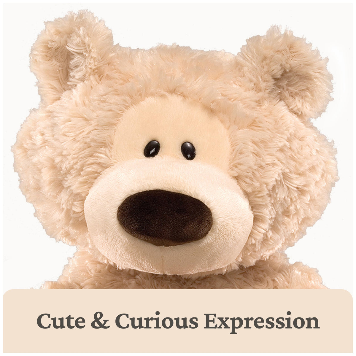GUND Philbin Classic Teddy Bear — 18-Inch Beige Plush Toy for Ages 1+