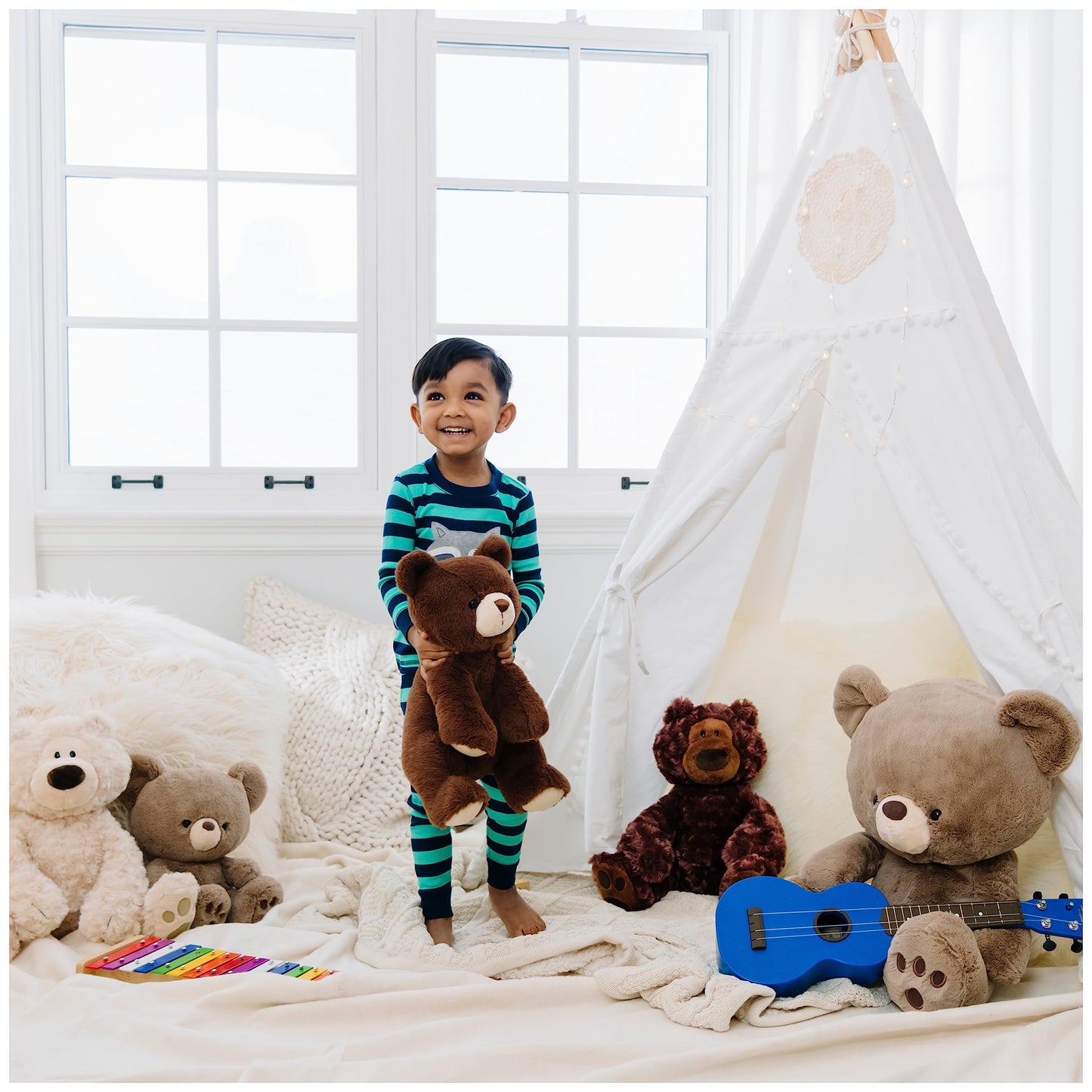 GUND Philbin Classic Teddy Bear - 12-Inch Premium Plush for Ages 1+