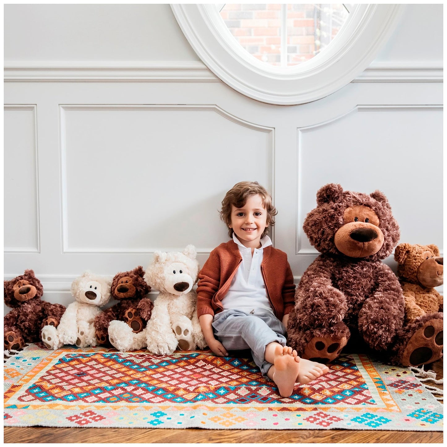 GUND Philbin Classic Teddy Bear - 12-Inch Premium Plush for Ages 1+