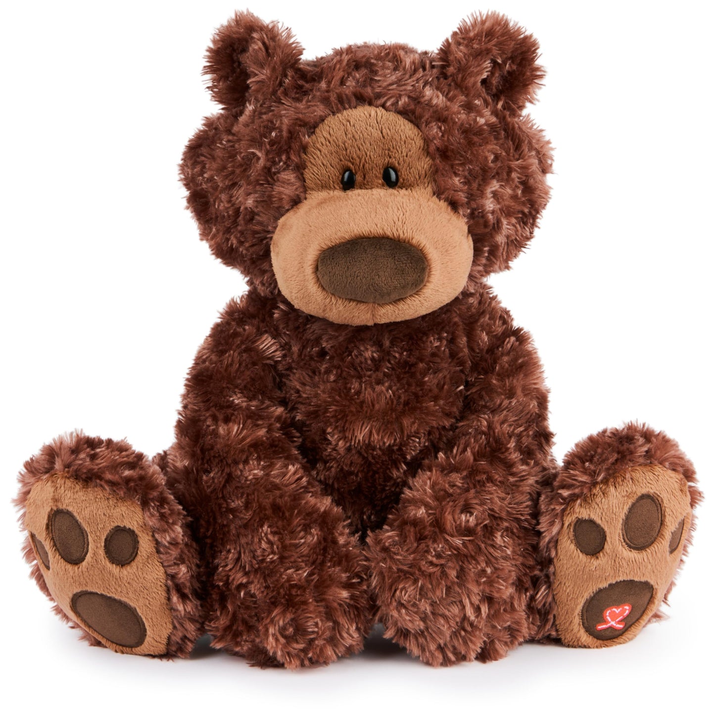 GUND Philbin Classic Teddy Bear – 18-Inch Chocolate Plush for Kids 1+