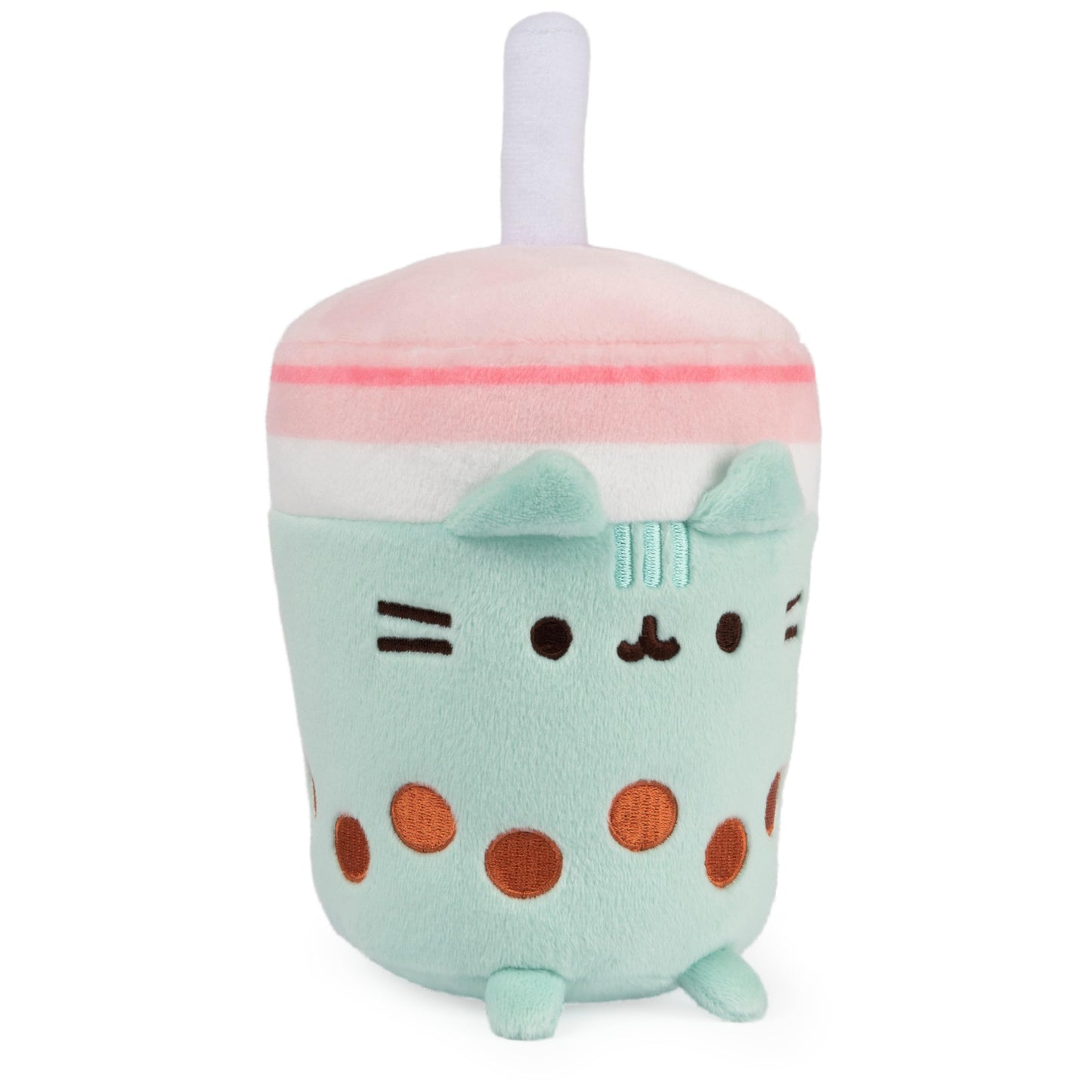 GUND Pusheen Boba Tea Cup Plush 6-Inch Mint Green Sips