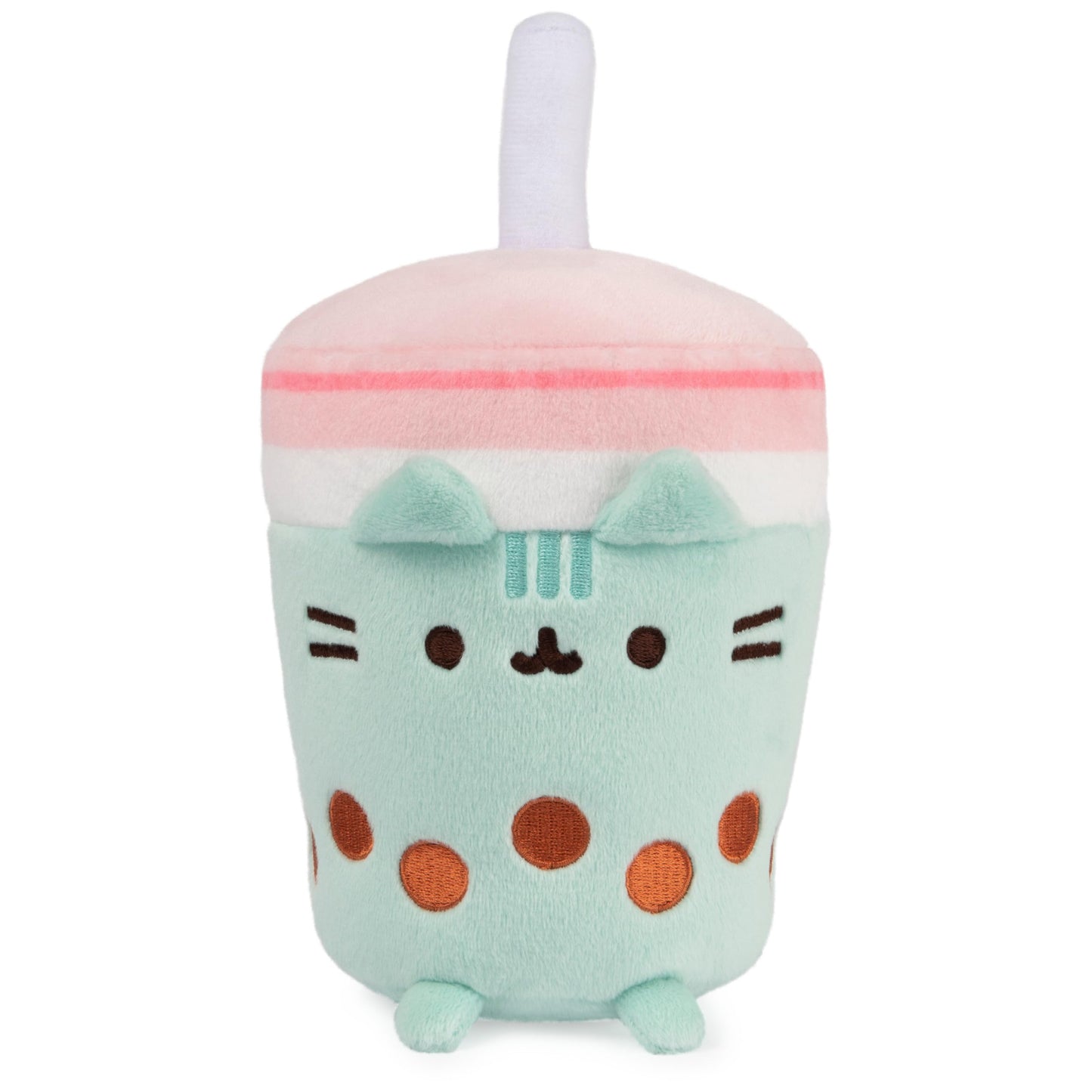 GUND Pusheen Boba Tea Cup Plush 6-Inch Mint Green Sips