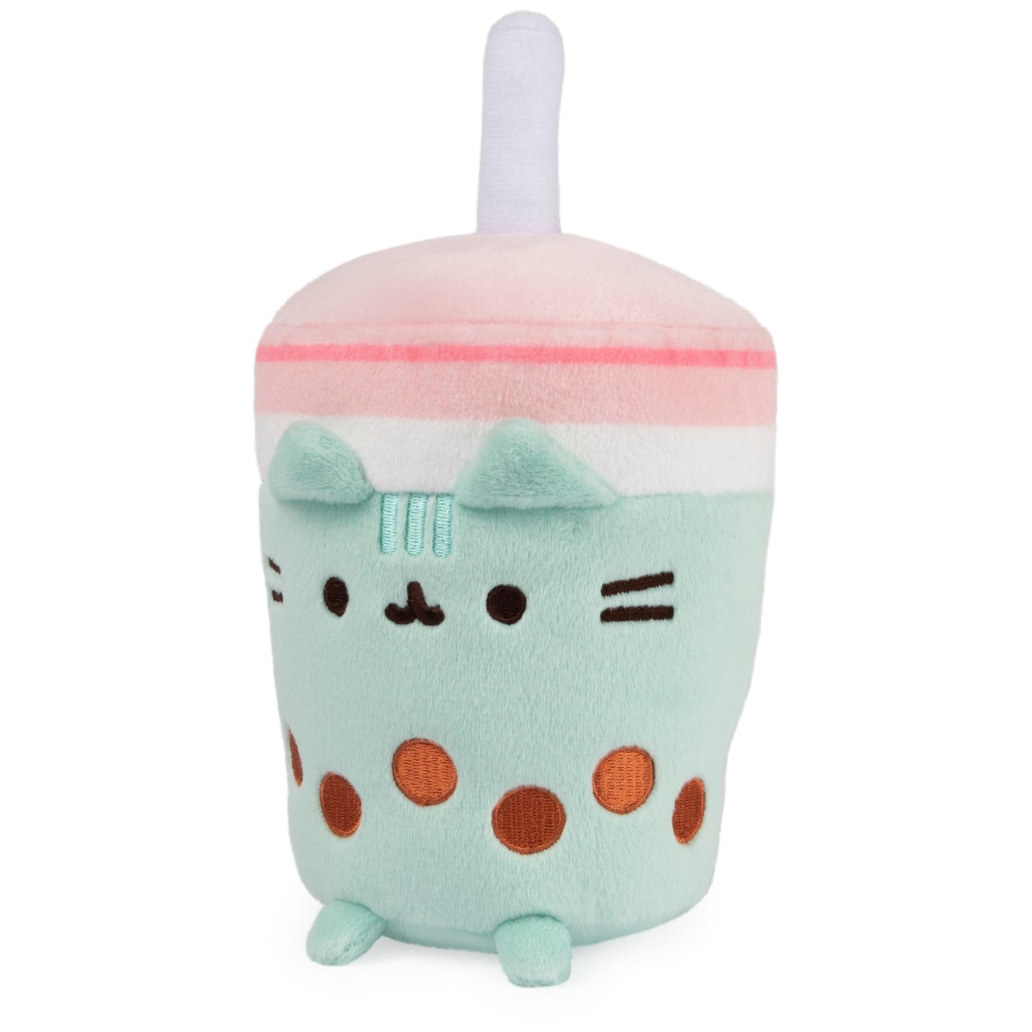 GUND Pusheen Boba Tea Cup Plush 6-Inch Mint Green Sips