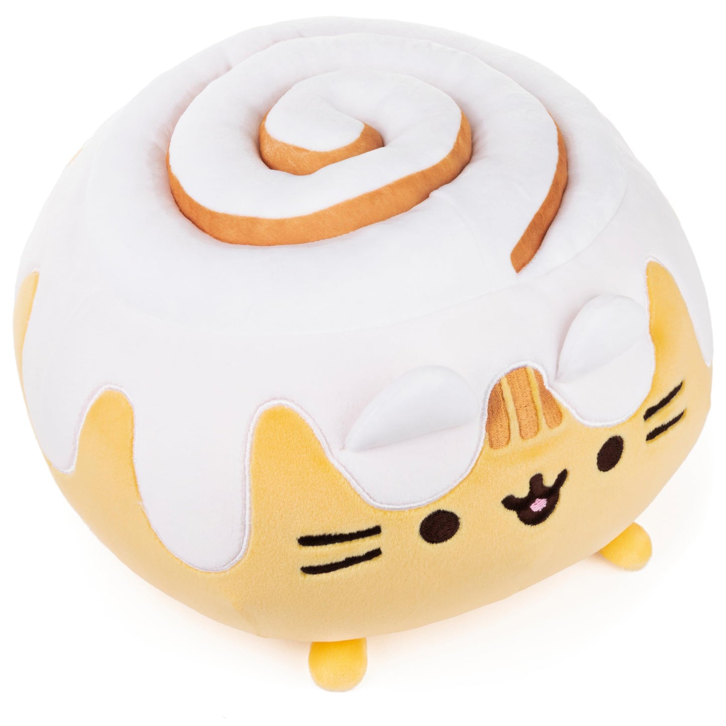 GUND Pusheen Cinnamon Roll Catfé 12-inch Plush – Squisheen Squishy Cat Toy