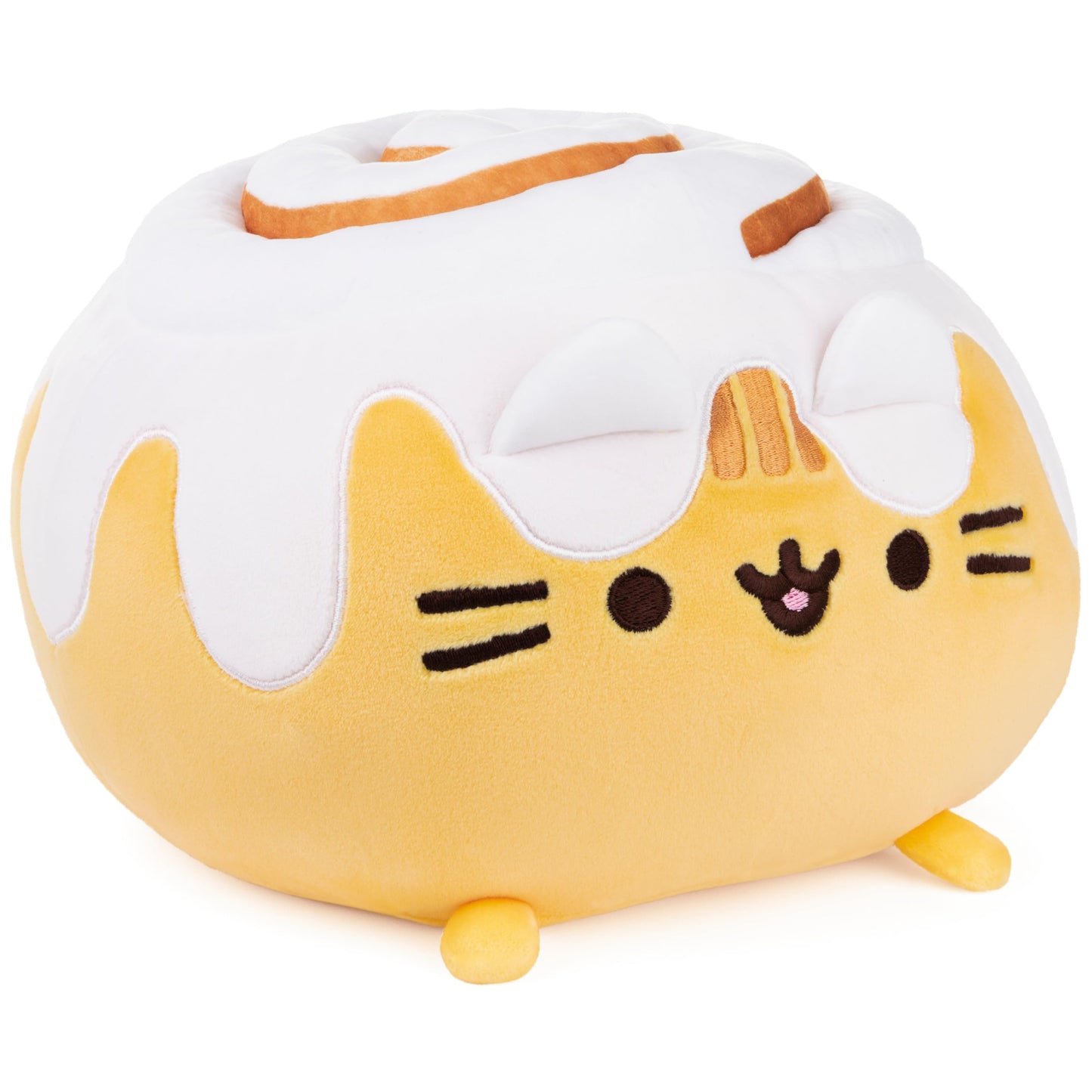 GUND Pusheen Cinnamon Roll Catfé 12-inch Plush – Squisheen Squishy Cat Toy