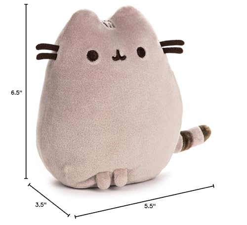 GUND Pusheen The Cat Squisheen Plush — 6-Inch Ultra-Soft Cat Toy