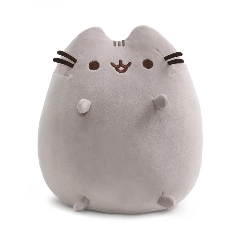 GUND Pusheen The Cat Squisheen Plush – 11 Inch Soft, Squishy Cat Toy