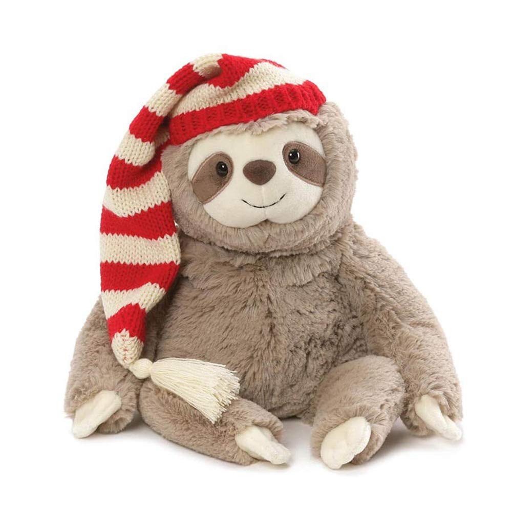 GUND Sammy The Sloth — 15-Inch Holiday Plush for Cozy Hugs