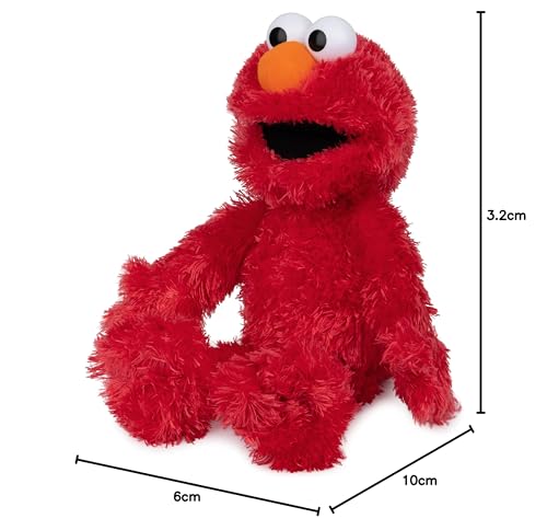 GUND Sesame Street Elmo Plush 13-Inch — Official Licensed Muppet Toy for Ages 1+