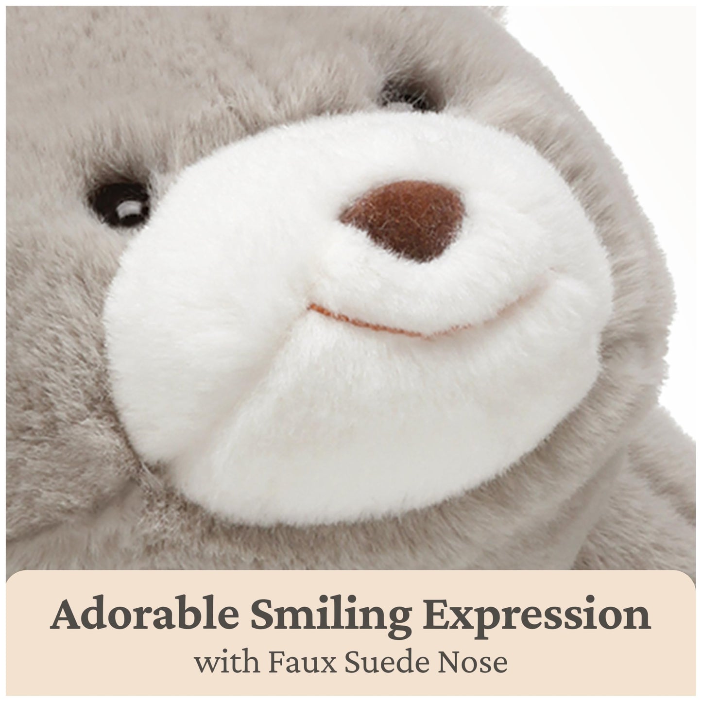 GUND Original Snuffles Teddy Bear - Premium 10” Plush for Ages 1+ (Gray)