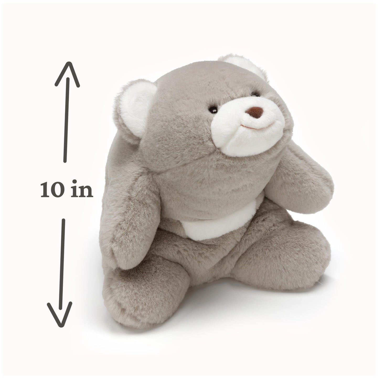 GUND Original Snuffles Teddy Bear - Premium 10” Plush for Ages 1+ (Gray)