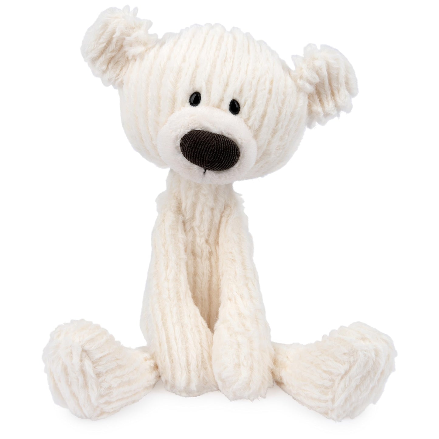 GUND Toothpick Cable Teddy Bear – 15-inch Cream Plush for Ages 1+ | Premium Soft Toy