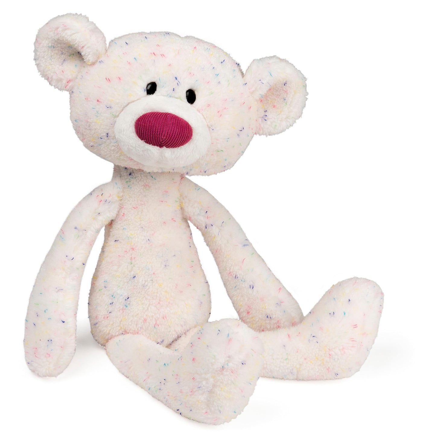 GUND Toothpick Confetti Teddy Bear 15in - Rainbow Plush for Ages 1+