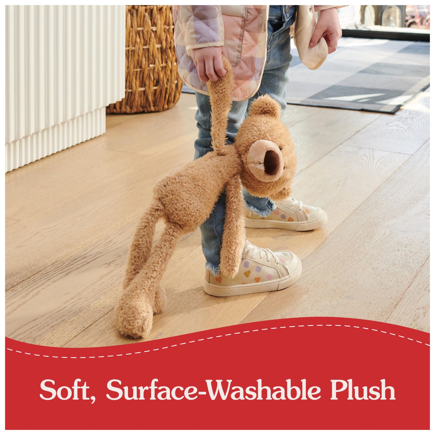 GUND Toothpick 15” Classic Teddy Bear – Soft Take-Along Plush for Kids & Collectors