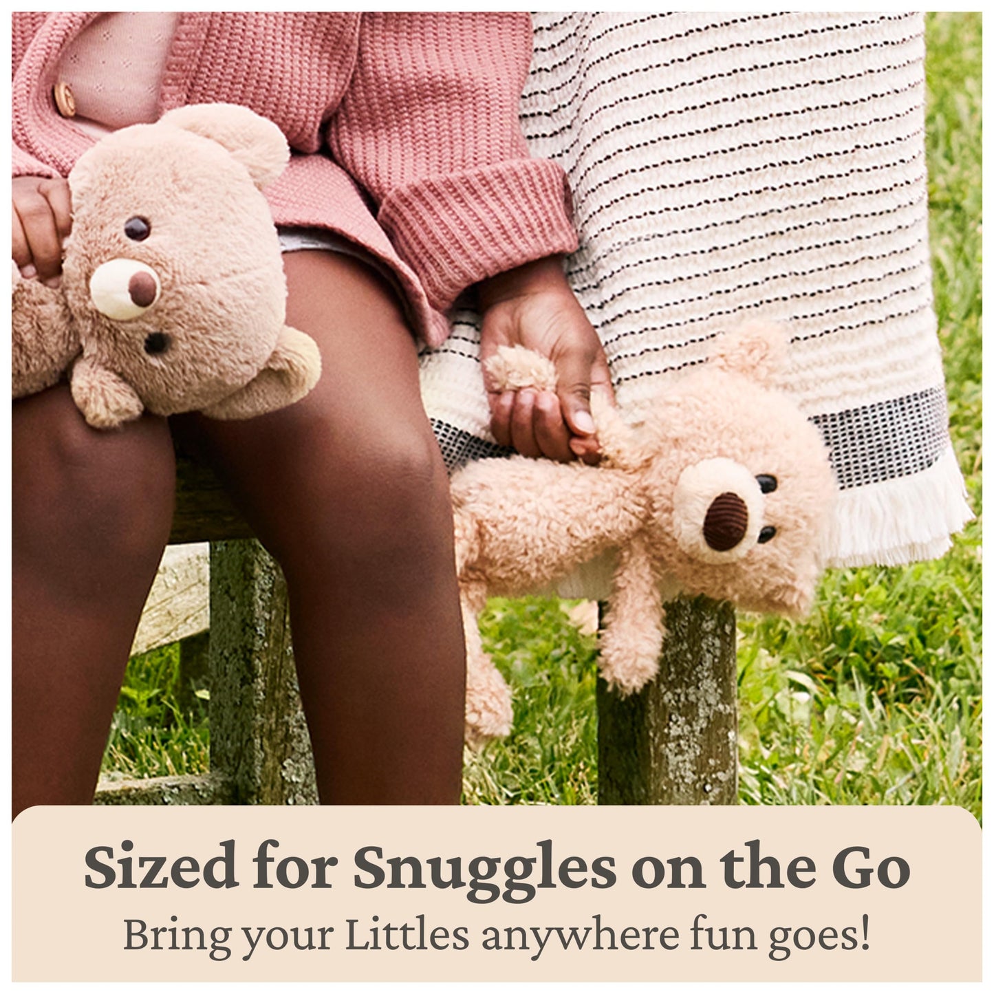GUND Toothpick Teddy Bear (7-inch) – Littles Plush Toy for Ages 1+, Soft and Huggable