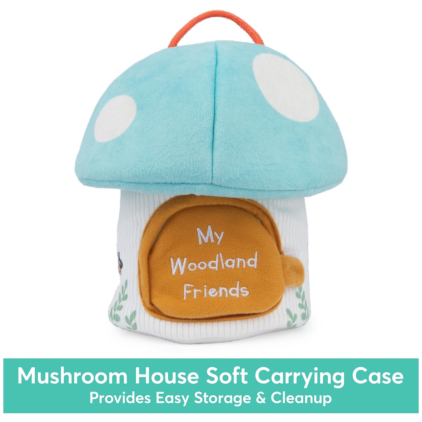 GUND My Woodland Friends 5-Piece Plush Playset – Sensory Toys for Babies