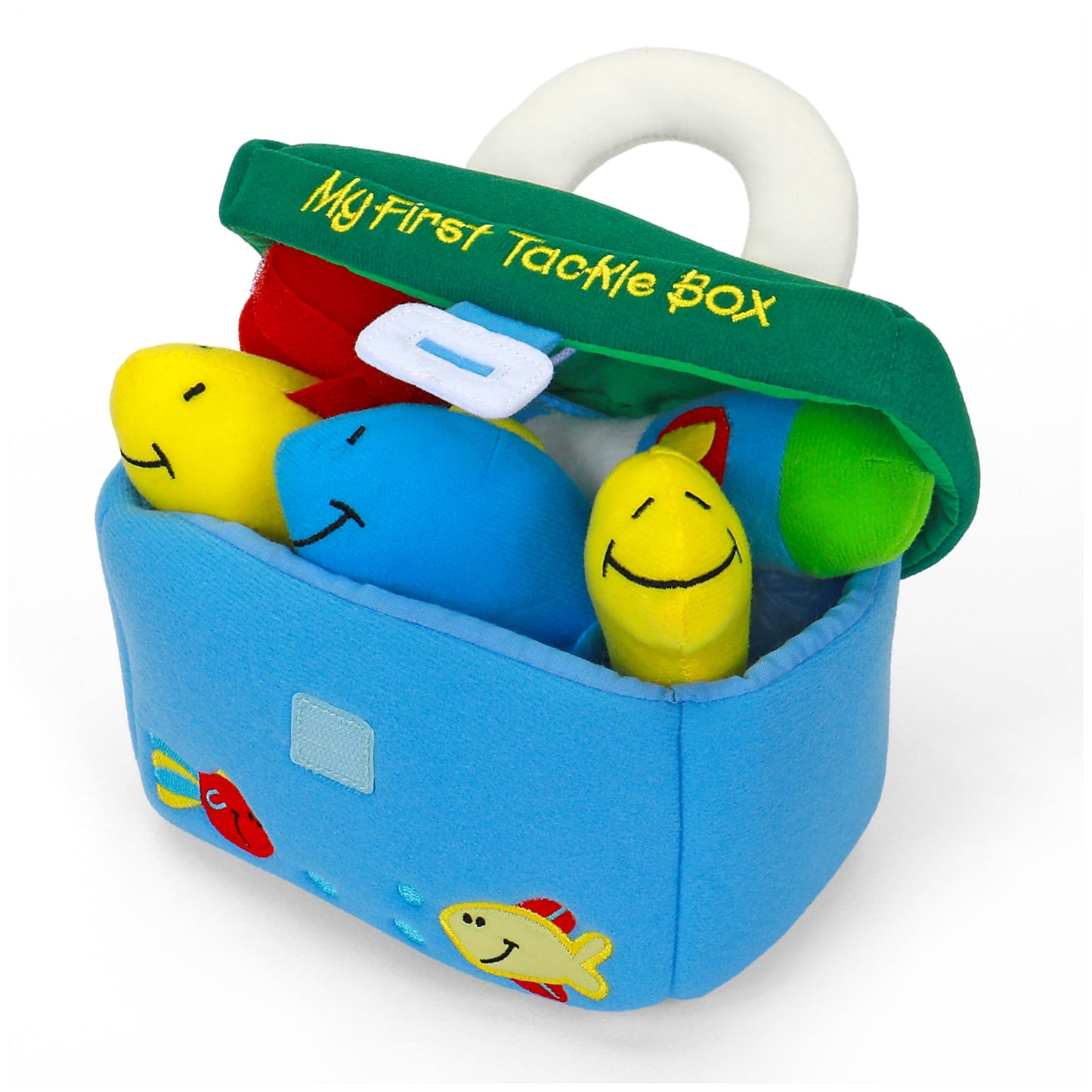GUND My First Tackle Box 5-Piece Plush Playset – Sensory Baby Toys