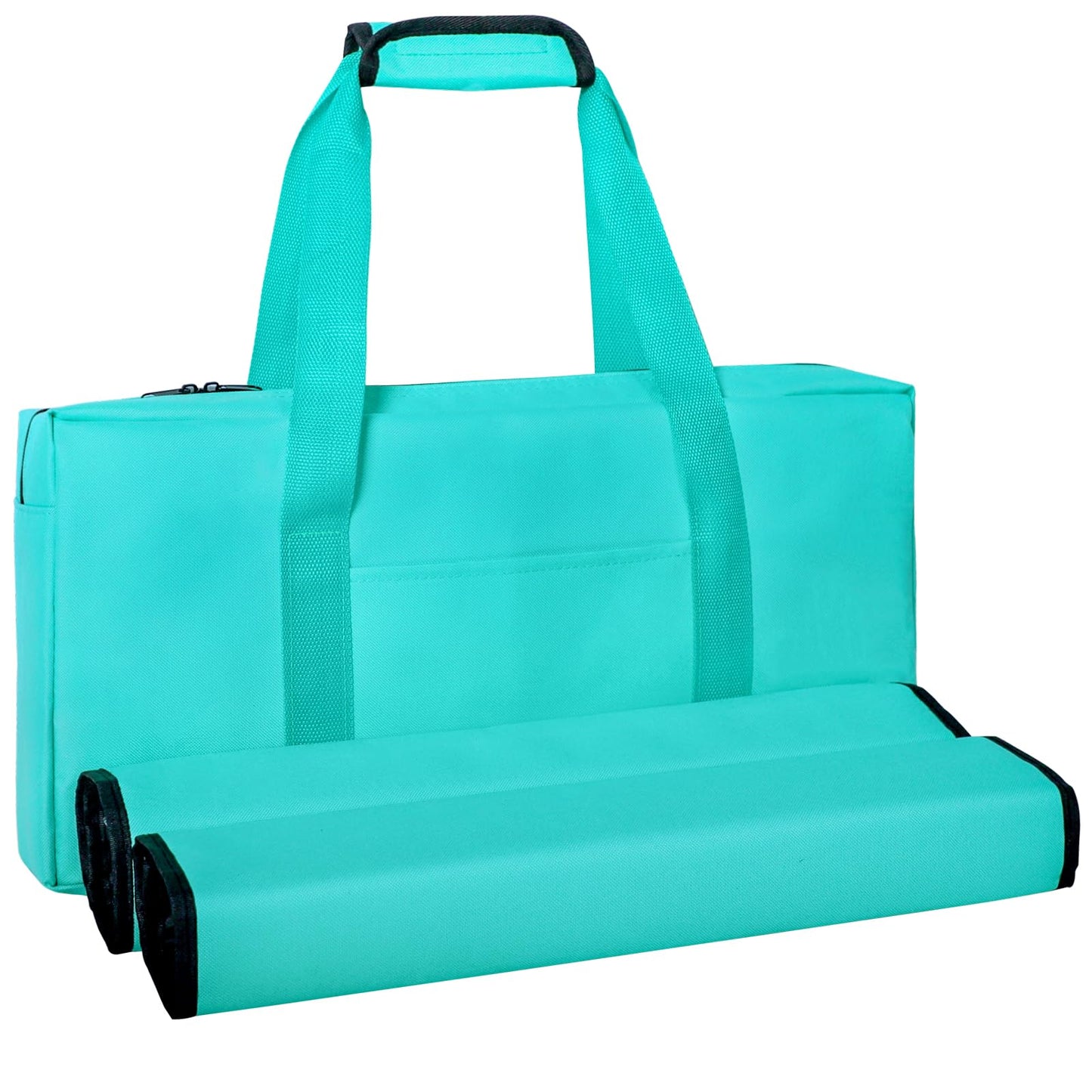GUSTARIA Empty Mahjong Bag – Light Green Case with Two Wrappers (Case Only)